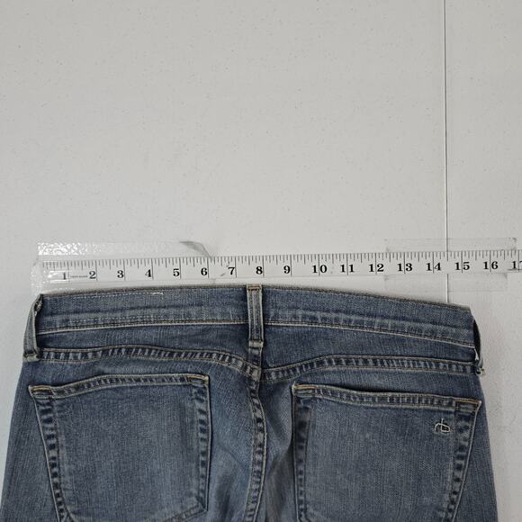 Rag and Bone the dre slim straight‎ jeans size 26 womens denim 6054 - Picture 5 of 14